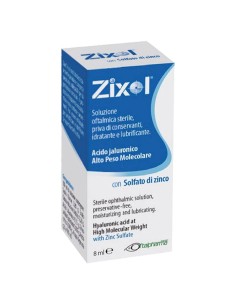Zixol Gocce Oculari Trattamento Occhi Secchi  8 ml 2